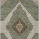 8' X 10' Green And Taupe Geometric Washable Indoor Outdoor Area Rug