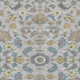 3' X 5' Silver And Gray Floral Medallion Washable Indoor Outdoor Area Rug