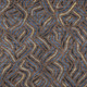 8' X 10' Brown And Black Abstract Washable Indoor Outdoor Area Rug