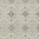 5' X 8' Ivory And Copper Geometric Washable Indoor Outdoor Area Rug