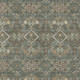 3' X 5' Green And Taupe Geometric Washable Indoor Outdoor Area Rug