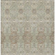 10' X 14' Sage And Green Floral Washable Indoor Outdoor Area Rug