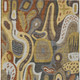 3' X 5' Coffee And Chocolate Abstract Washable Indoor Outdoor Area Rug