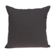 20" Gray Cotton Blend Throw Pillow