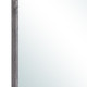 35" Dark Gray Wood Framed Accent Mirror