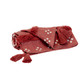 Pink Woven Cotton Striped Throw Blanket