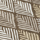 5' X 8' Chocolate And Brown Geometric Washable Indoor Outdoor Area Rug