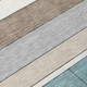 9' X 12' Teal Blue And Beige Geometric Washable Indoor Outdoor Area Rug