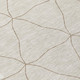 8' X 10' Ivory And Taupe Geometric Washable Indoor Outdoor Area Rug