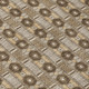 3' X 5' Chocolate And Brown Striped Washable Indoor Outdoor Area Rug