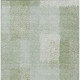 5' X 8' Sage And Green Abstract Washable Indoor Outdoor Area Rug