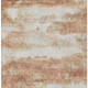 5' X 8' Orange And Ivory Abstract Washable Indoor Outdoor Area Rug