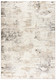 8' X 10' Beige Ivory And Black Abstract Area Rug