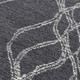 5' X 8' Charcoal And Gray Wool Trellis Hand Tufted Area Rug