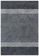 5' X 8' Charcoal And Gray Wool Striped Hand Tufted Area Rug