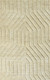 8' Tan And Natural Wool Geometric Hand Tufted Area Rug