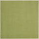 5' X 5' Green Square Indoor Outdoor Area Rug