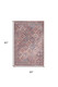 5' X 7' Multicolor Oriental Power Loom Distressed Washable Area Rug