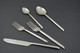 Glossy Silver Stainless Steel Twenty Piece Hand Forged Flatware Set