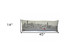 14" X 45" Cream Hong Kong Daylight Skyline Lumbar Decorative Pillow
