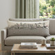 14" X 35" Cream Portland Daylight Skyline Lumbar Decorative Pillow