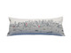 14" X 35" Cream Seattle Daylight Skyline Lumbar Decorative Pillow