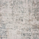 2' X 3' Gray Blue Taupe And Cream Abstract Distressed Stain Resistant Area Rug
