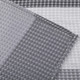 72" White And Gray Striped Shower Curtain