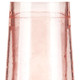 Set of Two Blush Plastic Angular Shape Stemless White Wine Glass