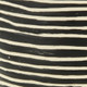 Black And White Ceramic 39 Ounce Striped Round Distressed Pot Planter