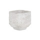 Gray Cement 106 Ounce Crackle Square Distressed Pot Planter