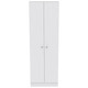 41" Gray White and Dark Gray Wood Flat Door Kitchen Island Set With Storage