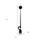 Black Bulb Metal Chandelier