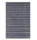 5' X 8' Blue And Black Hand Loomed Area Rug
