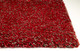 9' X 13' Red Shag Hand Woven Area Rug