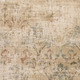 5' X 8' Champagne And Beige Damask Area Rug