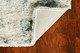 5' X 8' Ivory And Blue Abstract Area Rug