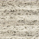 3' X 5' Gray And Ivory Wool Striped Handmade Area Rug
