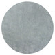 6' Blue Shag Hand Woven Round Rug