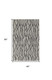 5' X 8' Gray And Black Wool Abstract Hand Tufted Area Rug