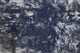 2' X 3' Blue Gray And White Abstract Stain Resistant Area Rug