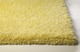 5' X 7' Canary Yellow Shag Hand Woven Area Rug