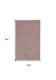 5' X 7' Pink Shag Hand Woven Area Rug