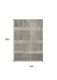 12' X 15' Gray And Ivory Abstract Area Rug