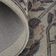8' X 10' Ivory And Gray Wool Floral Tufted Handmade Stain Resistant Area Rug