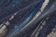 9' X 12' Ivory Blue And Gray Abstract Power Loom Distressed Area Rug