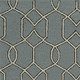 5' X 7' Green and Ivory Geometric Hand Hooked Area Rug