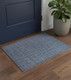 2' X 3' Blue Hand Woven Area Rug