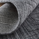 9' X 12' Gray And Black Geometric Hand Woven Area Rug