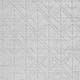 4' X 6' White and Silver Geometric Hand Woven Area Rug